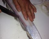 簡単本格漁師さん太刀魚下ろし方作り方6写真