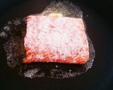 簡単サーモンのチーズ焼き　バター醤油風味作り方3写真