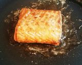 簡単サーモンのチーズ焼き　バター醤油風味作り方4写真