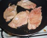 豚ロースのマヨたれ焼き(キャベツ添え)作り方3写真