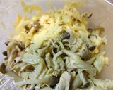鶏ささみとしめじのカレーマヨサラダ☆作り方5写真