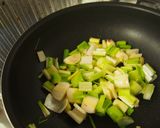 アンチョビの威力で♪美味しいリーキ炒め作り方9写真