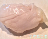 つるっとしっとり♪ささみの中華スープ作り方5写真