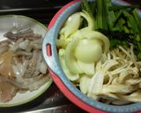 イカゲソ入り簡単野菜炒め(*^▽^)/★作り方1写真