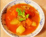ひらひら牛でもご馳走に☆牛トマト煮込み作り方4写真