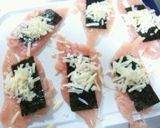 チーズがとろり♪ササミの海苔巻作り方2写真