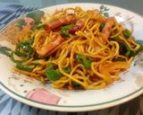 うちの焼きそばナポリタン(^^)作り方5写真