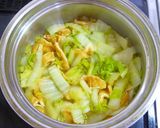 水なしで作れる！白菜と油揚げの甘辛煮作り方5写真