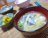 懐かしい田舎の味。にぼしダシのお味噌汁作り方5写真