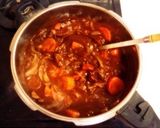 にくにこぉ(^o^)牛肉のハヤシ煮込み作り方3写真