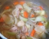 味噌チーズ豆乳の根菜シチュー作り方4写真