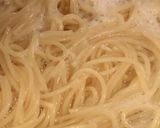 92.スネ肉のペペロンチーノパスタ作り方1写真