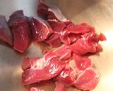 92.スネ肉のペペロンチーノパスタ作り方2写真
