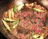 32.カリカリ鹿ミンチオクラのパン粉焼き作り方3写真
