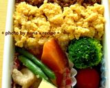 春色★鶏そぼろ＆しっとり卵そぼろ弁当作り方7写真