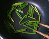 にんにくの芽と厚揚げの中華炒め作り方2写真