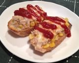 ツナコーンバゲット作り方5写真