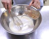 アレルギー対応　米粉のなかよしお好み焼き作り方1写真