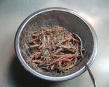 米粉で作る昆布とニンジンのチヂミ風作り方2写真