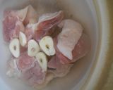 鶏肉と白菜入りトマト味の鍋焼きうどん作り方4写真