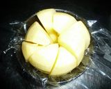 林檎のスムージー　京都カフェ作り方2写真