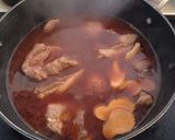 日本のジビエ！猪肉の味噌煮込み作り方3写真