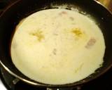 白菜とベーコンのクリームパスタ作り方4写真