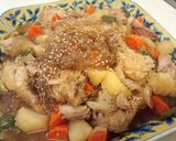 鶏肉ほろ～り甘辛旨うま♡安東チムタク作り方7写真