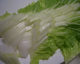 キムチ風味の肉団子鍋作り方4写真
