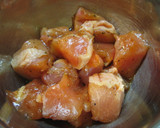 ぶつ切りねぎと鶏肉の醤油炒め煮作り方1写真