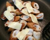 時短おつまみ☆ちくわ+とろけるチーズ!作り方3写真