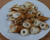 時短おつまみ☆ちくわ+とろけるチーズ!作り方4写真