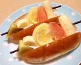 捕食!おでんパン(フルーツ)作り方11写真