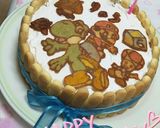 卵・乳・大豆アレルギー対応♡キャラケーキ作り方15写真