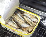 オイルサーディン缶まま焼き！作り方4写真