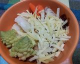 温野菜とポークカツレツのチーズ焼き作り方4写真