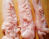 ささみの生姜焼き大葉巻き♪作り方1写真