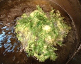 人参の葉っぱのかき揚げ（天ぷら）作り方6写真