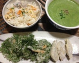 人参の葉っぱのかき揚げ（天ぷら）作り方10写真