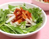 ✿ピリ辛キムチ 大根と水菜サラダ✿作り方4写真