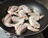 半熟玉子と手羽のさっぱり煮♪作り方1写真