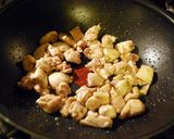 チキンと茄子のこってり♥甘酢丼作り方2写真