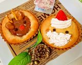 簡単可愛い♪サンタさん＆トナカイさんパン作り方9写真