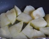 チキンとじゃがいもの♡バジルパスタ作り方3写真
