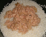 かぼちゃとツナの炊き込みご飯作り方4写真