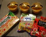 コンビニ食材でかぼちゃプリンデコ作り方1写真