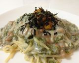 簡単！豆乳味噌のクリームパスタ作り方11写真