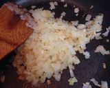 チキンのオニオンソースを添え作り方1写真