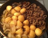 フライパンで肉じゃが作り方4写真