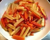 大根とにんじんだけ‼簡単美味しい炒めもの作り方4写真